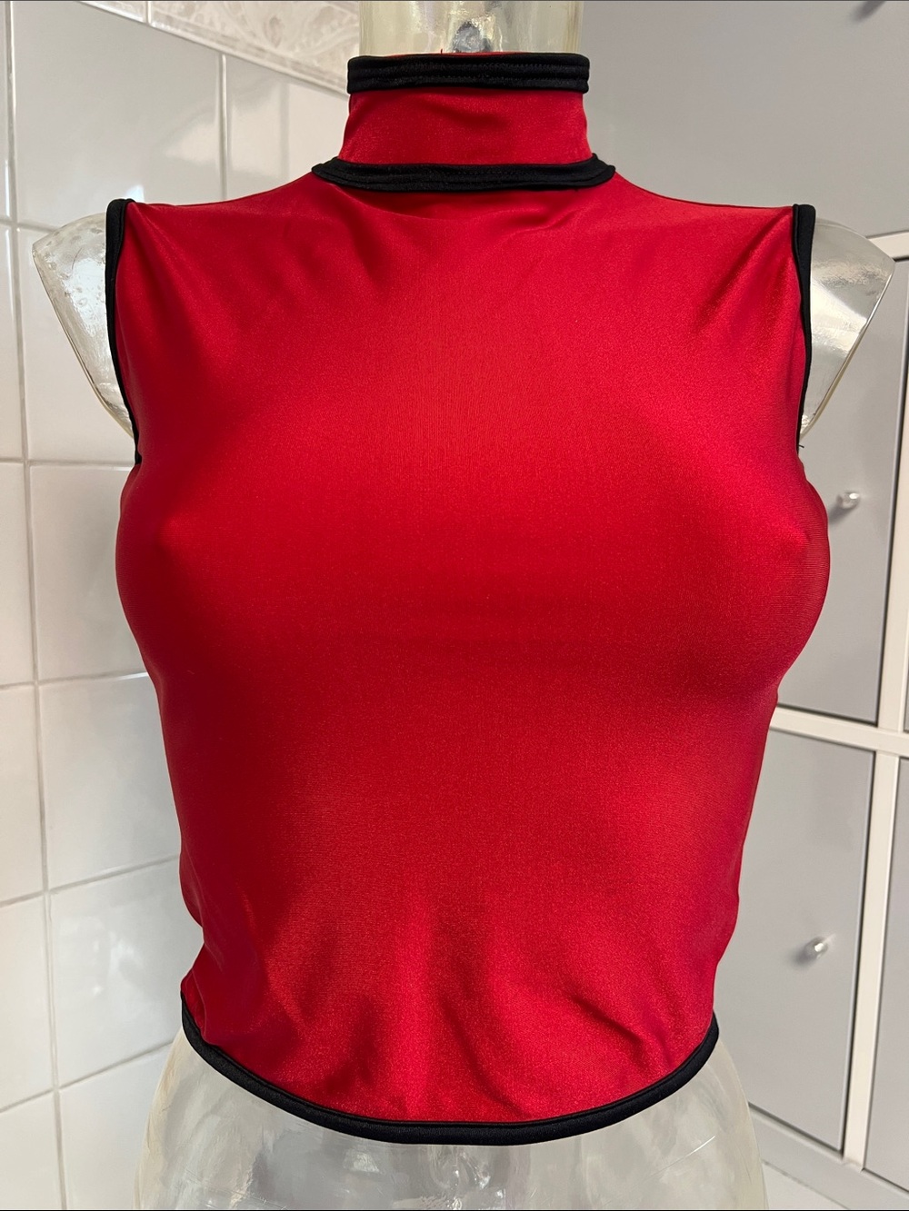 Varsity Spandex Dance Uniform Shell M NWOT